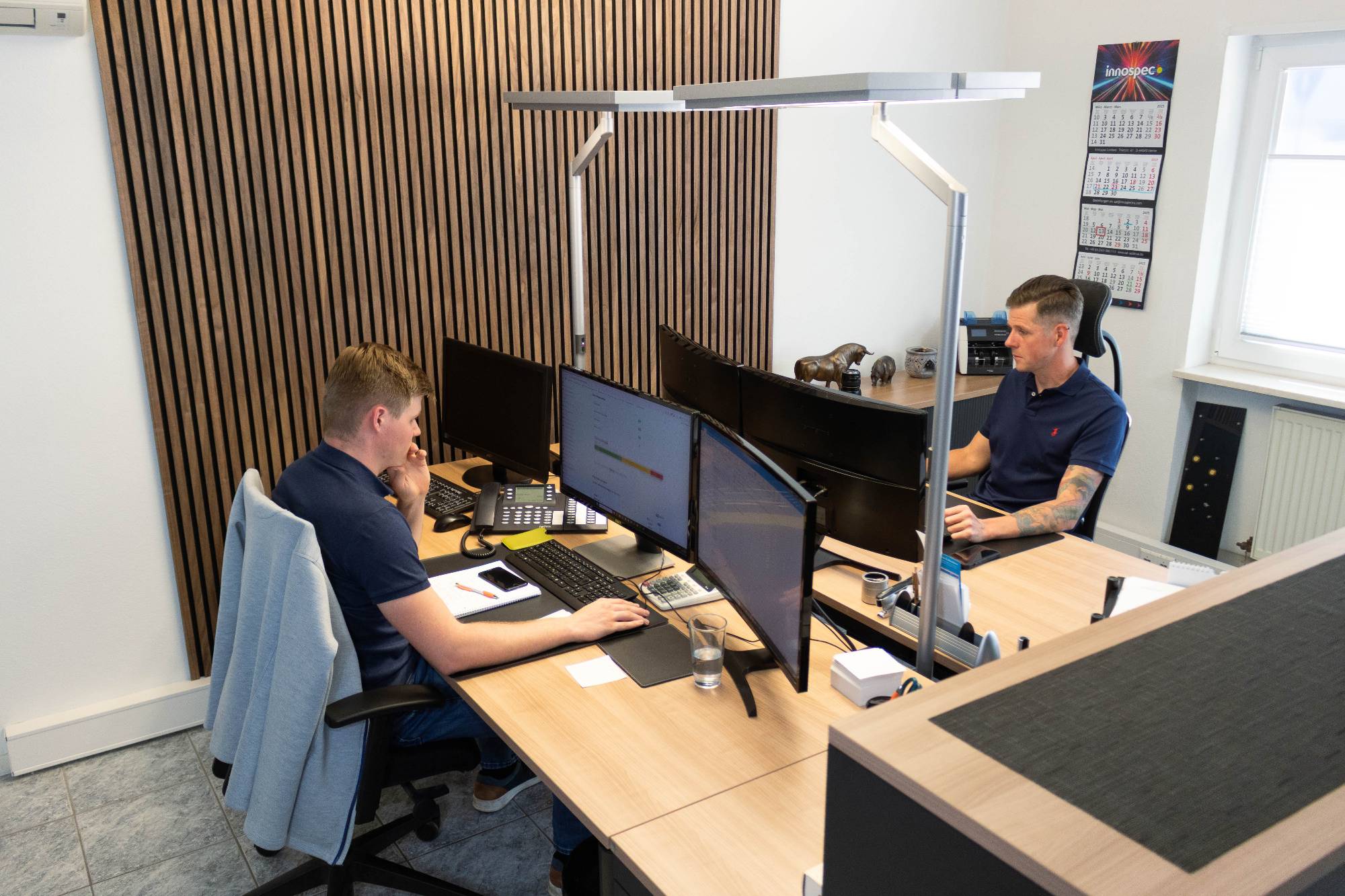 Mitarbeiter im Büro