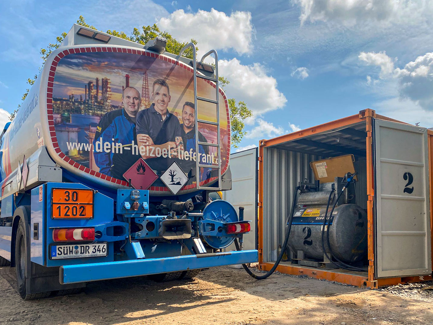 Diesel Lieferung